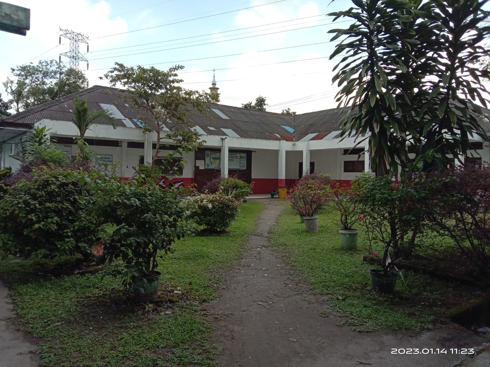 SMK N 14 Medan  - Gedung Belajar Teori Teknik dan Bisnis Sepeda Motor (TBSM)